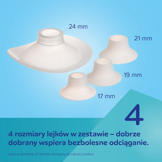 Canpol Babies Pompa de sân simplă electrică Roz
