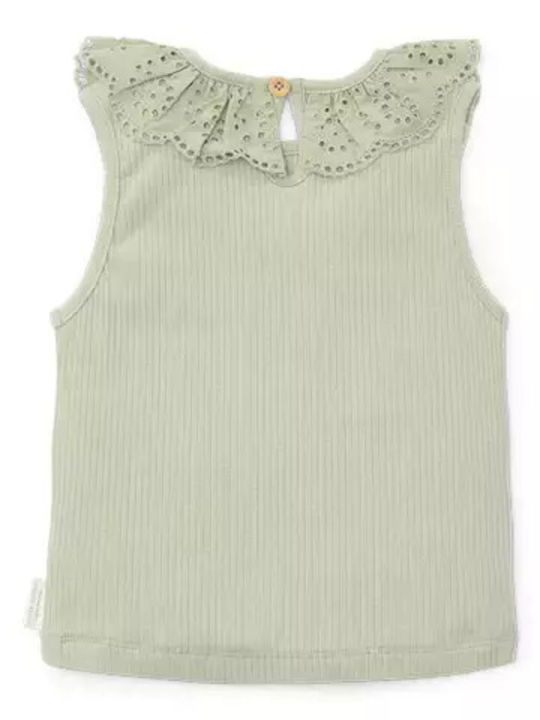 Little Dutch Kids Blouse Sleeveless Green