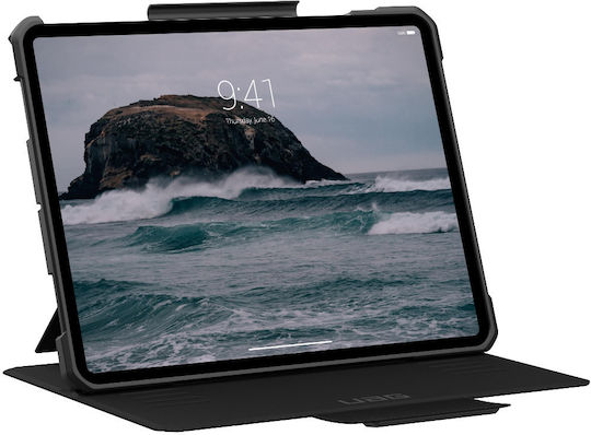 UAG Flip Cover Ανθεκτική με Πληκτρολόγιο Μαύρη (iPad Pro 2024 13")