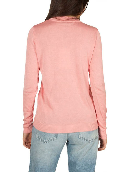 Soft Rebels Damen Langarm Pullover Pink