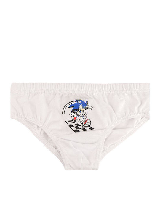 Disney Sonic Set pentru copii cu chiloței Multicolore 5buc