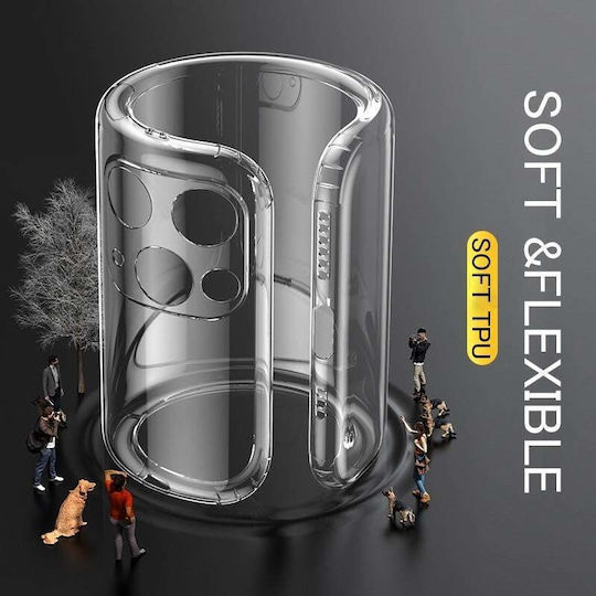 Oppo Back Cover Silicon Transparent (Oppo Reno 3 Pro)