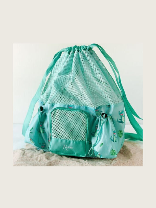 Kiokids Crocodiles Kids Bag Pouch Bag Green 30cm