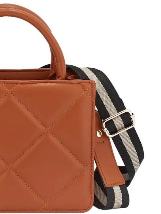 Sporty Chic Allday Quilted Brown Bag