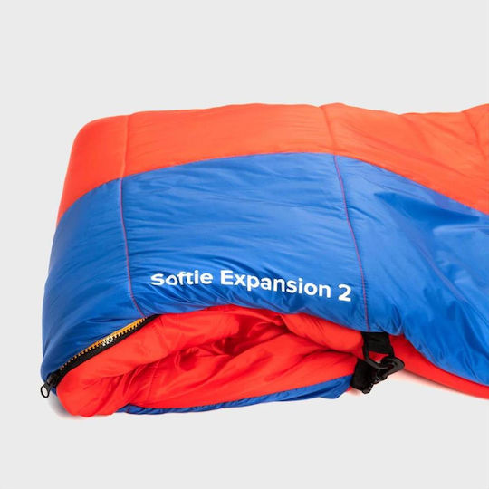 Snugpak Sleeping Bag Μονό 2 Εποχών Softie Expansion 2 Red/azure