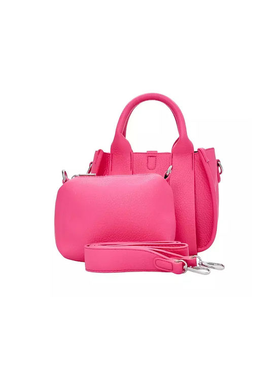 Bag to Bag Set Women's Bag Hand Fuchsia