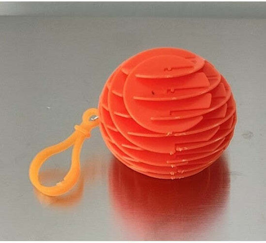 Antistress Schlüsselanhänger Kunststoff Orange
