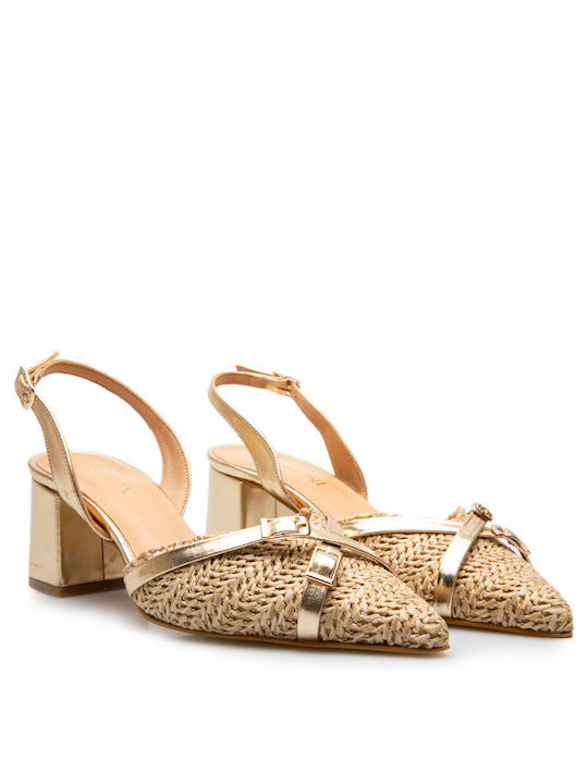 Labrini Beige Heels