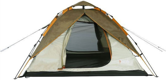 Inca Harmonia Αυτόματη Σκηνή Camping Igloo Καφέ 3 Εποχών για 4 Άτομα 220x220x150εκ.