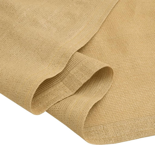 vidaXL Podea Pentru Cort Camping Bej 700x400 cm