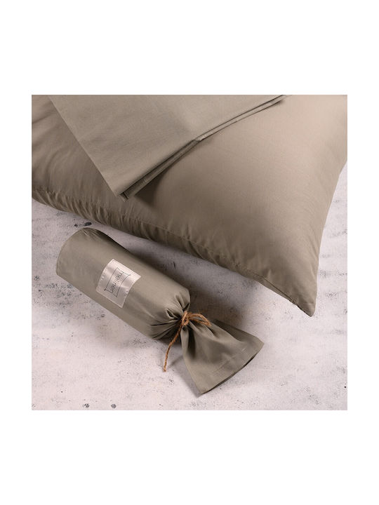 Melinen Σετ Μονά Khaki 170x270cm