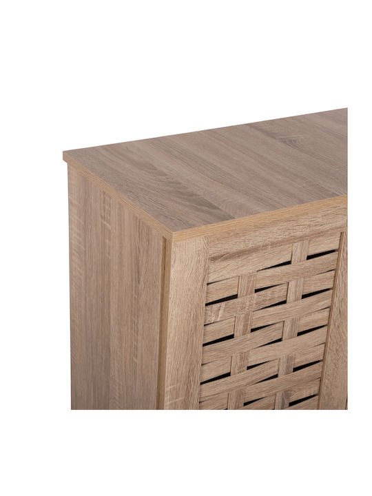Holz Schuhschrank Prody Sonoma 115x34x89cm