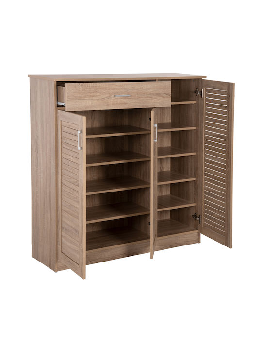 Ξύλινη Παπουτσοθήκη Proby Sonama 120x37.5x121.5cm