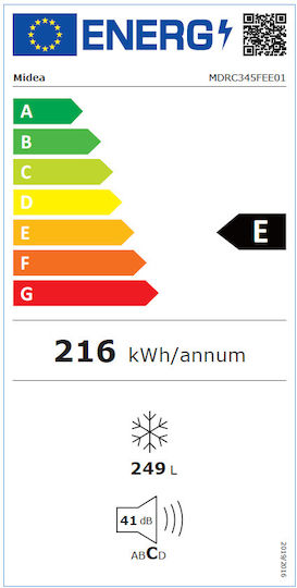 Midea Καταψύκτης Μπαούλο 249lt