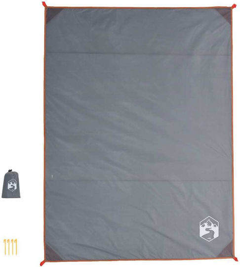 vidaXL Bettdecke 155x155cm in Gray Farbe