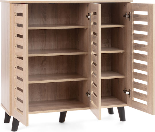 Holz Schuhschrank Rialto 90x34x90cm