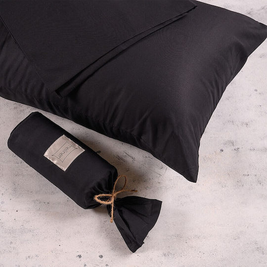 Melinen Single Line Black Kids Sheets 170x270cm