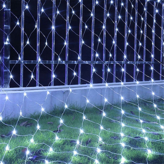 480 Λαμπάκια LED 11μ. x 100εκ. Ψυχρό Λευκό τύπου Δίχτυ