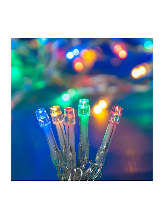 30 Λαμπάκια LED 3μ. Πολύχρωμα Μπαταρίας σε Σειρά