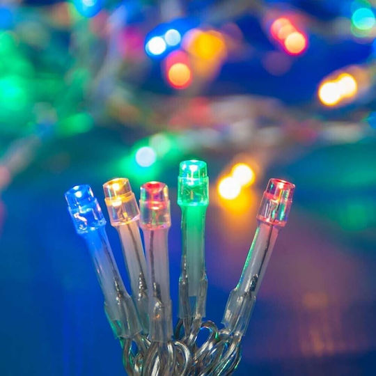 30 Lămpițe LED 3m. Multicolore Baterie tip Șir 1buc