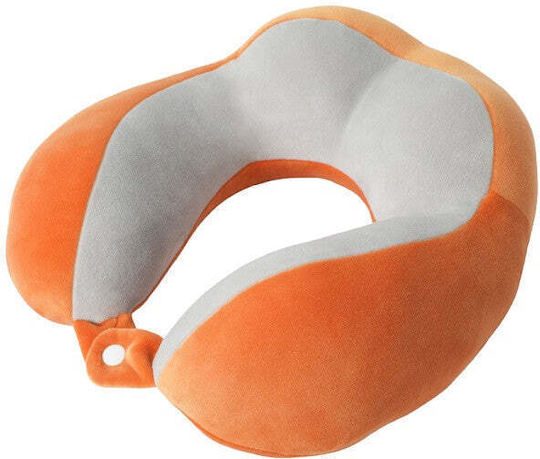 Pernă de călătorie Bumbac Portocaliu M28xL28xH10cm