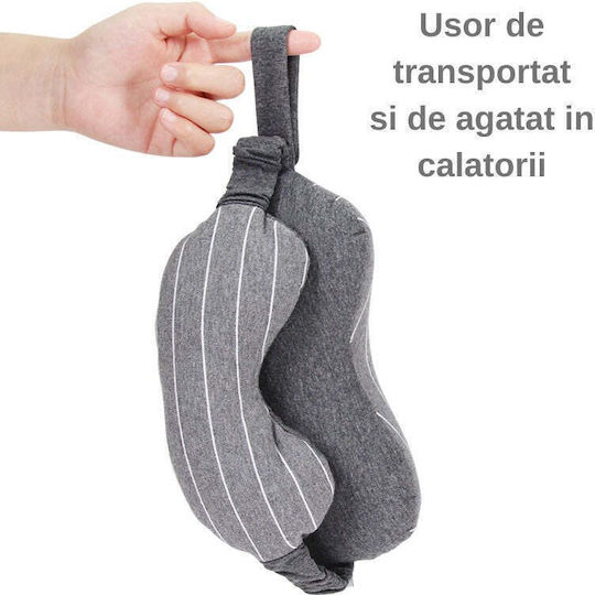 Μάσκα Ύπνου Memory Foam Γκρι