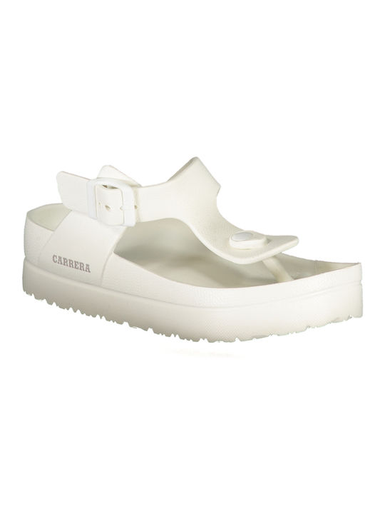 Carrera Jeans Women's Flip Flops White