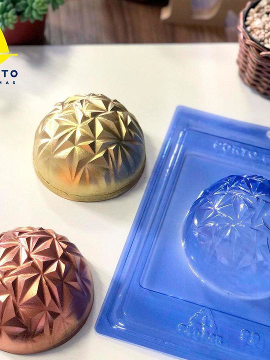 Porto Formas Plastic Chocolates Baking Pan 9.9cm