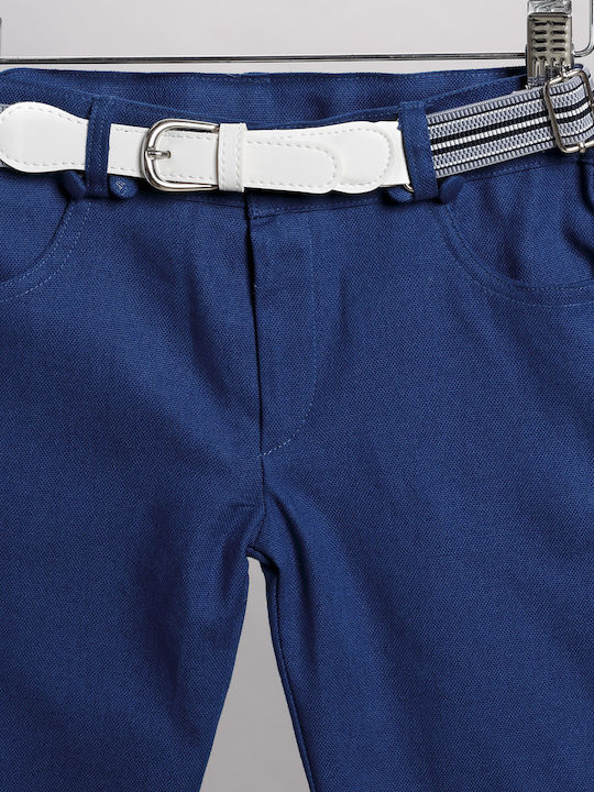 New Life Boys Baptism Suit with Vest 6pcs Blue