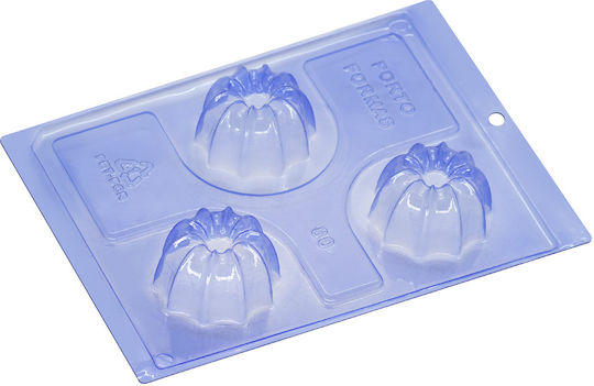 Porto Formas Formă Pentru Bomboane De Ciocolată Din Plastic 6x5.5x1.3cm