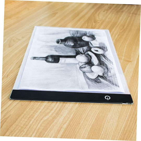 A4 Drawing Board Zola Led Backlight 3 Lighting Levels 1.8w Microusb 23x30.5x0.35 Cm Tran