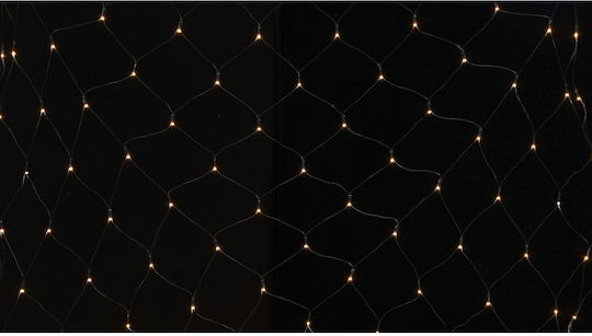 120 Lichterketten LED 1.5m. x 150cm Warmes Weiß Typ Netz 1Stück
