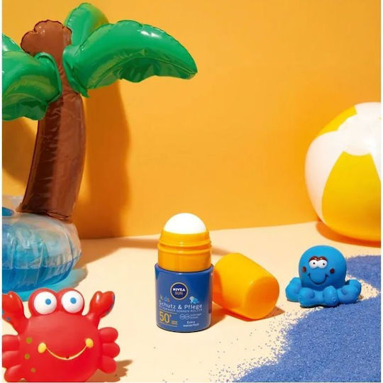 Nivea Sun Kids Protect & Care Waterproof Copii Crema de Soare Stick SPF50 50ml