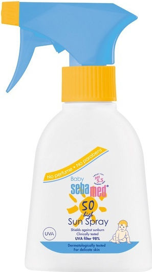 Sebamed Multi Protect Sun Spray SPF50 Waterproof Infant Sunscreen Spray for Face & Body 200ml