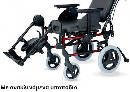 Rollstuhl mit verstellbarer Rückenlehne Breezy Style R Standard 12 Zoll