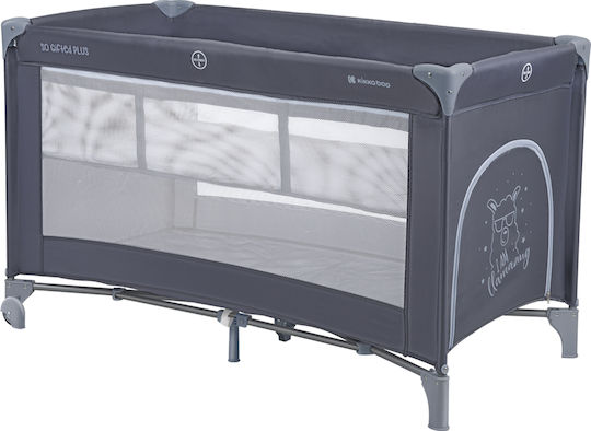 Kikka Boo So Gifted Plus Playpen 2 Levels with Changing Table & Mattress Navy Blue 124x64cm