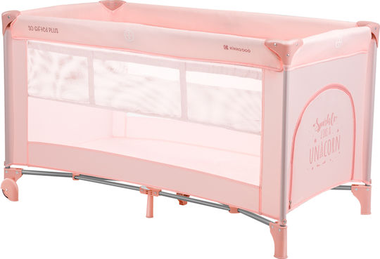Kikka Boo So Gifted Plus Кошара за игра 2 Нива с Променяща се Повърхност & Матрак Розов 124x64см