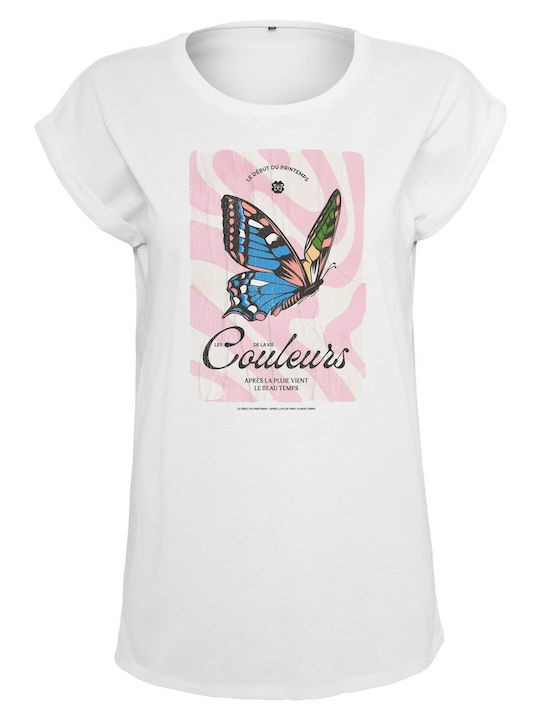 Ladies Couleurs Women's T-shirt Weiß