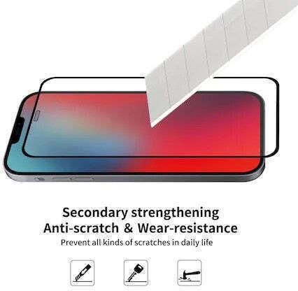 Huawei 0.3mm Adeziv complet Full Face Tempered Glass Negru (Huawei Y9 2019)