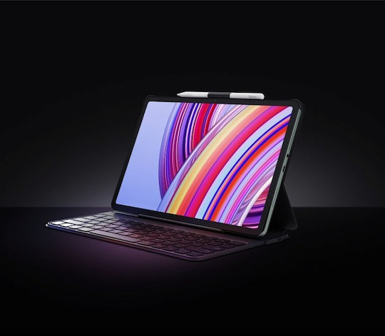 Xiaomi Flip Cover cu Tastatură în Engleză SUA Negra (Redmi Pad Pro 12.1 / Poco Pad 12.1) BHR8585GL