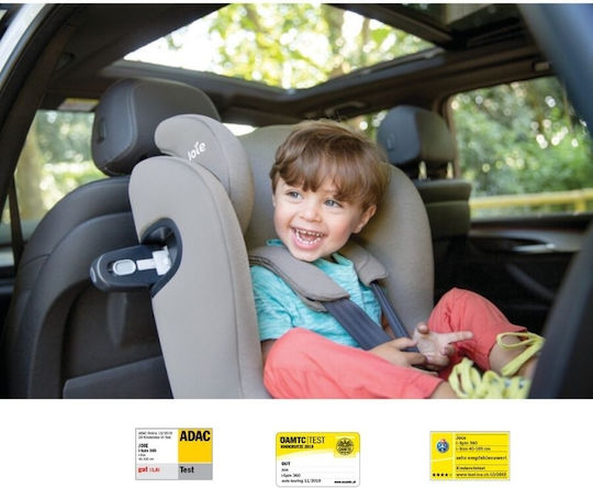 Joie I-Spin 360 Καθισματάκι Αυτοκινήτου i-Size με Isofix Grey Flannel 0-18 kg