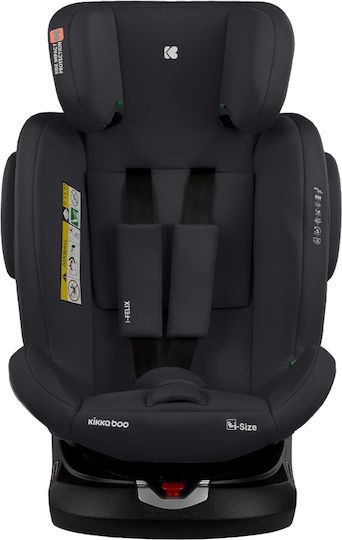 Kikka Boo I-felix Baby Car Seat i-Size with Isofix Black