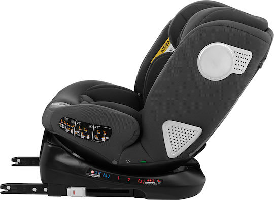 Kikka Boo I-moove Baby Car Seat i-Size with Isofix Black 0-10 kg