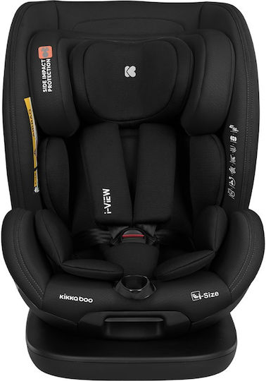 Kikka Boo i-View Baby Car Seat i-Size with Isofix Black 0-36 kg