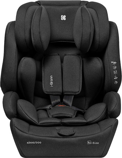 Kikka Boo i-Bronn Καθισματάκι Αυτοκινήτου i-Size με Isofix Black