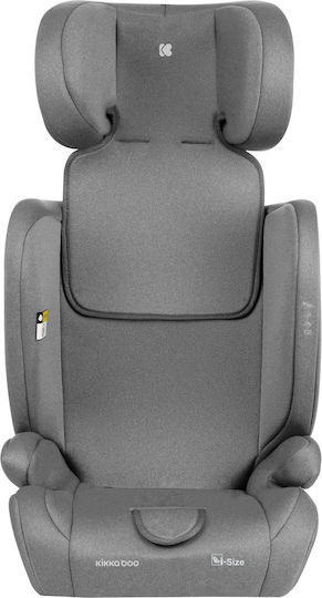 Kikka Boo i-Cross Baby Car Seat i-Size with Isofix Light Grey 9-36 kg