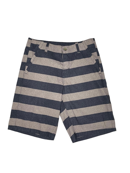 Johnny Brasco Herren Badebekleidung Bermuda Stripes Gestreift