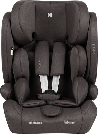 Kikka Boo i-Cross Baby Car Seat i-Size with Isofix Brown 9-36 kg