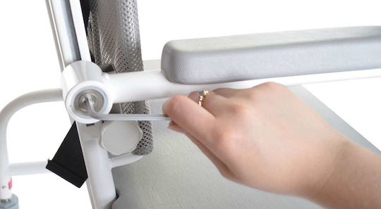 HMN HMN Rollstuhl Badezimmer 46cm 01-310500 Grau