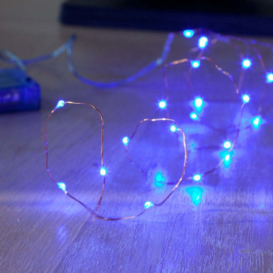 500 Λαμπάκια LED 50μ. Μπλε σε Σειρά